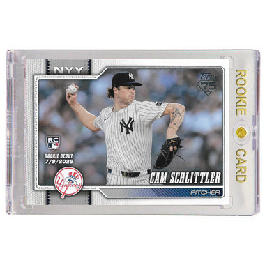 Cam Schlittler New York Yankees 2026 Topps Update # US78 Rookie Card