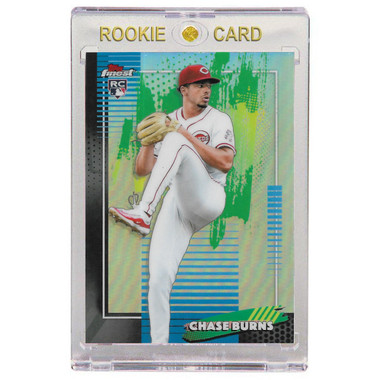Chase Burns Cincinnati Reds 2026 Topps Finest Refractor # 76 Rookie Card