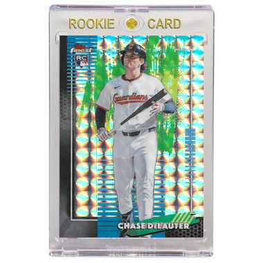 Chase DeLauter Cleveland Guardians 2026 Topps Finest Geo Refractor # 35 Rookie Card