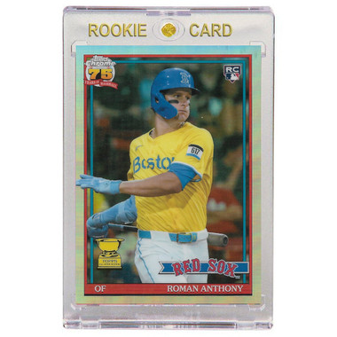 Roman Anthony Boston Red Sox 2026 Topps Chrome 35th Anniversary # 91CB-19 Rookie Card