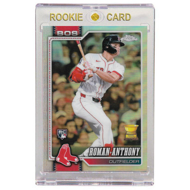 Roman Anthony Boston Red Sox 2026 Topps Chrome Refractor # 225 Rookie Card