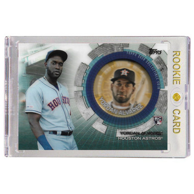 Yordan Alvarez Houston Astros 2020 Topps Update Baseball Coins # YA Rookie Card