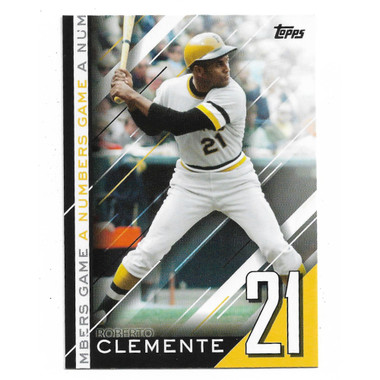 Roberto Clemente 2020 Topps Numbers Game # 3