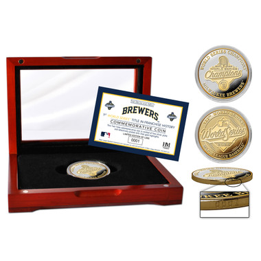 Milwaukee Brewers 2026 World Series Champions Two-Tone Mint Coin Ltd Ed of 1,000