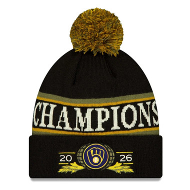 Unisex New Era Milwaukee Brewers 2026 World Series Champions Knit Cap