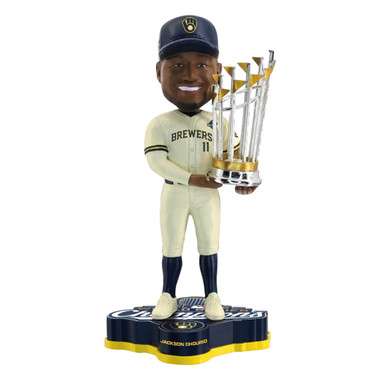 Jackson Chourio Milwaukee Brewers 2026 World Series Champions Bobblehead Ltd Ed of 2,026 (Pre-Order)