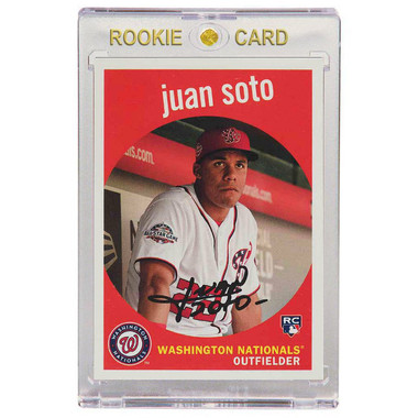 Juan Soto Washington Nationals 2018 Topps Archives # 73 Rookie Card