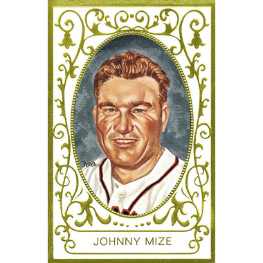 Johnny Mize Perez-Steele Masterworks Limited Edition Postcard # 31