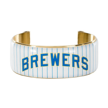 Rustic Cuff Milwaukee Brewers Art Deco Women’s Large Cuff