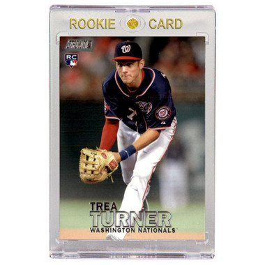 Trea Turner Washington Nationals 2016 Stadium Club # 225 Rookie Card