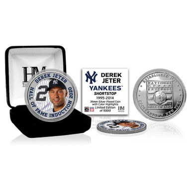 Derek Jeter New York Yankees Nike 2020 MLB Hall of Fame Inductee