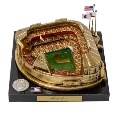 Angel Stadium Westbrook Sports Classics Cast Bronze Replica with Marble Base and Acrylic Display Case