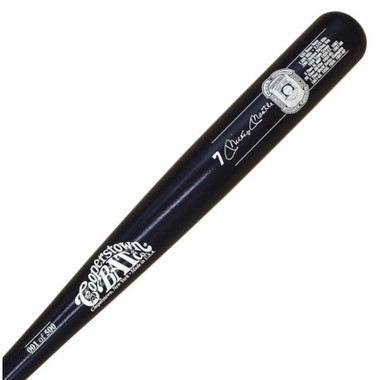 Mickey Mantle Baseball Hall of Fame 1974 Induction Limited Edition Full Size 34" Career Stat Bat