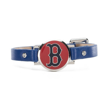 Rustic Cuff Boston Red Sox Leather Women’s “Betsy” Bracelet
