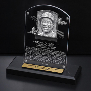 Ozzie Smith Acrylic Replica Hall of Fame Plaque