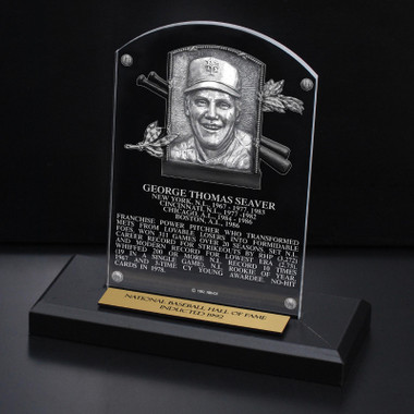 Tom Seaver Acrylic Replica Hall of Fame Plaque