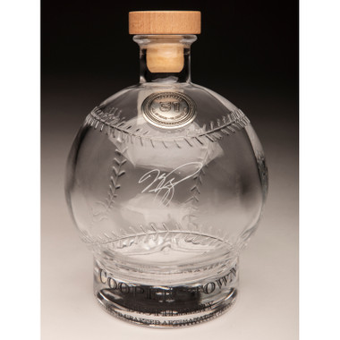 Mike Piazza Cooperstown Distillery Hall of Fame Signature Series Baseball Decanter