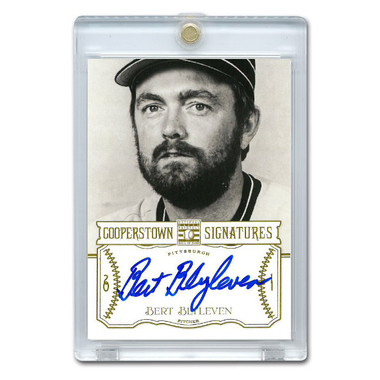 Bert Blyleven Autographed Card 2013 Panini Cooperstown Signatures Ltd Ed of 591