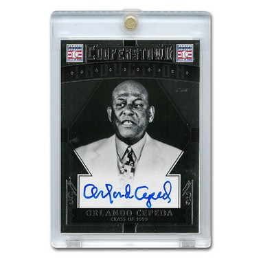 Orlando Cepeda Autographed Card 2015 Panini Cooperstown # 31