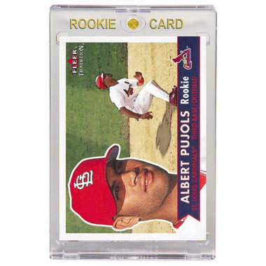 Albert Pujols St. Louis Cardinals 2001 Fleer Tradition # 451 Rookie Card