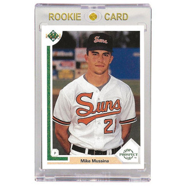 Mike Mussina Baltimore Orioles 1991 Upper Deck # 65 Rookie Card