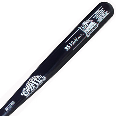 Mike Mussina Baseball Hall of Fame 2019 Induction Limited Edition Full Size 34" Career Stat Bat - Navy
