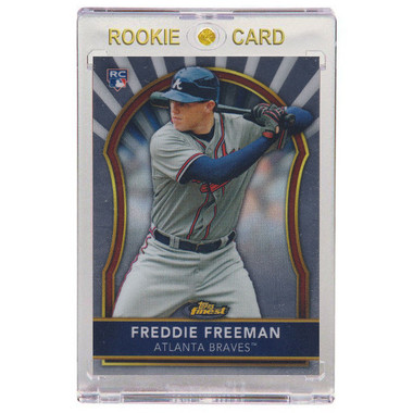 Freddie Freeman Atlanta Braves 2011 Topps Finest # 72 Rookie Card