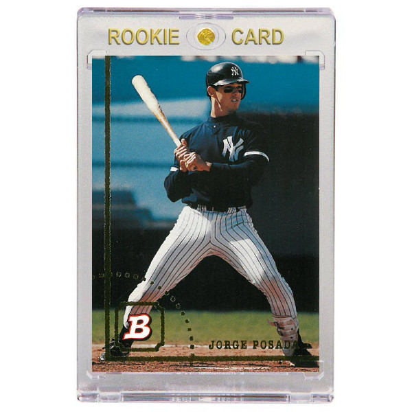 Jorge Posada New York Yankees 1994 Bowman # 38 Rookie Card
