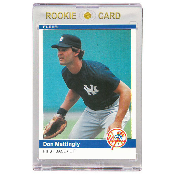 Don Mattingly New York Yankees 1984 Fleer # 131 Rookie Card