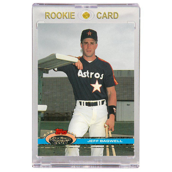 Jeff Bagwell Houston Astros 1991 Stadium Club # 388 Rookie Card
