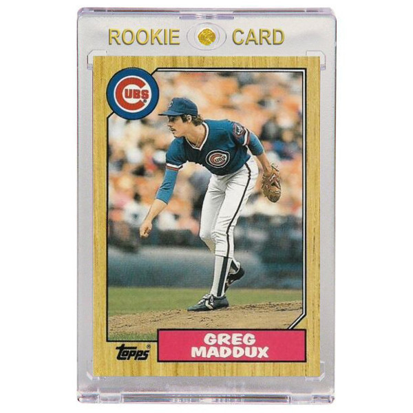 Greg Maddux Chicago Cubs 1987 Topps Traded # 70T Rookie Card