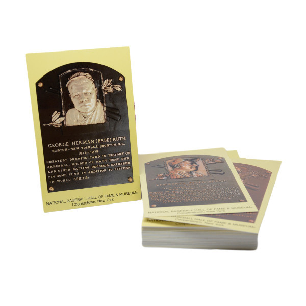 New York Yankees Baseball Hall of Fame Plaque Postcard Team Set (63)