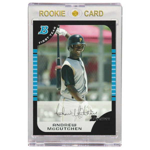 Andrew McCutchen Pittsburgh Pirates 2005 Bowman Draft # 63 Rookie Card