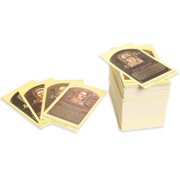 Baseball Hall of Fame Plaque Postcard Complete 351 Piece Set
