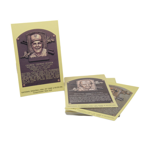 New York Mets Baseball Hall of Fame Plaque Postcard Team Set (21)