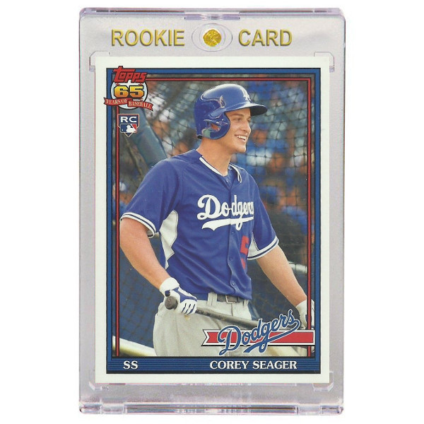 Corey Seager Los Angeles Dodgers 2016 Topps Archives # 275 Rookie Card