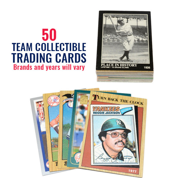 New York Yankees 50 Card Team Baseball Card Lot
