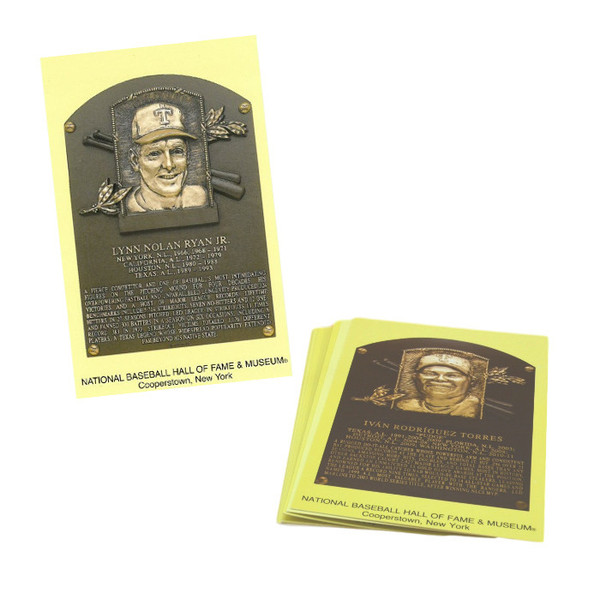 Texas Rangers Baseball Hall of Fame Plaque Postcard Team Set (10)