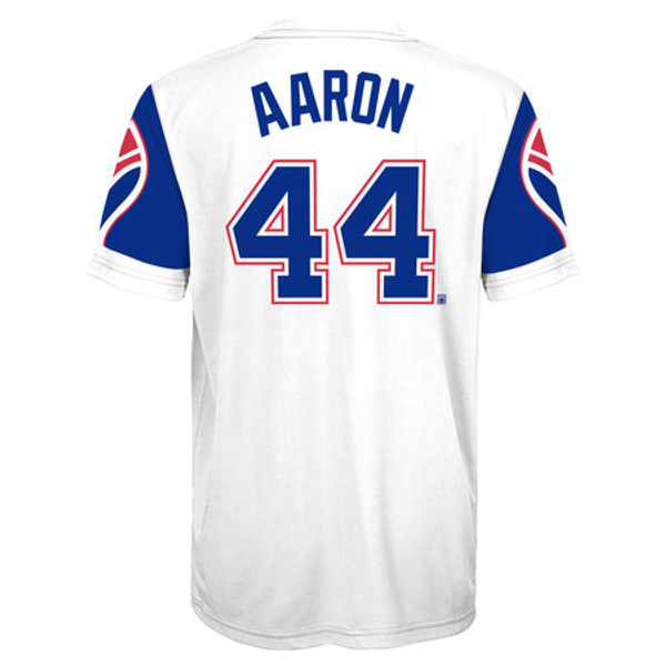 Youth Hank Aaron Atlanta Braves Cooperstown Collection Jersey Tee