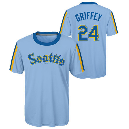 Youth Ken Griffey Jr Seattle Mariners Cooperstown Collection