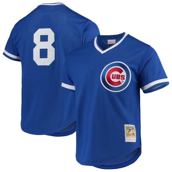 Men's Mitchell & Ness Andre Dawson 1987 Chicago Cubs Batting Practice Cooperstown Jersey