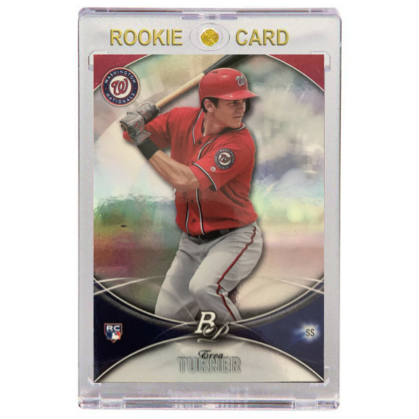 Trea Turner Washington Nationals 2016 Bowman Platinum # 78 Rookie Card