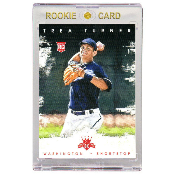 Trea Turner Washington Nationals 2016 Diamond Kings # 146 Rookie Card