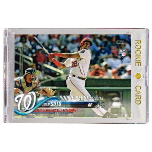 Juan Soto Washington Nationals 2018 Topps Update # US104 Rookie Card