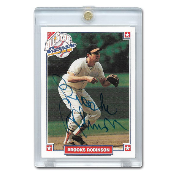 Brooks Robinson Autographed Card 1993 Nabisco All-Star Legends