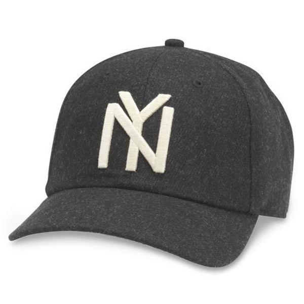 Men’s New York Black Yankees Negro League Archive Legends Black Adjustable Cap