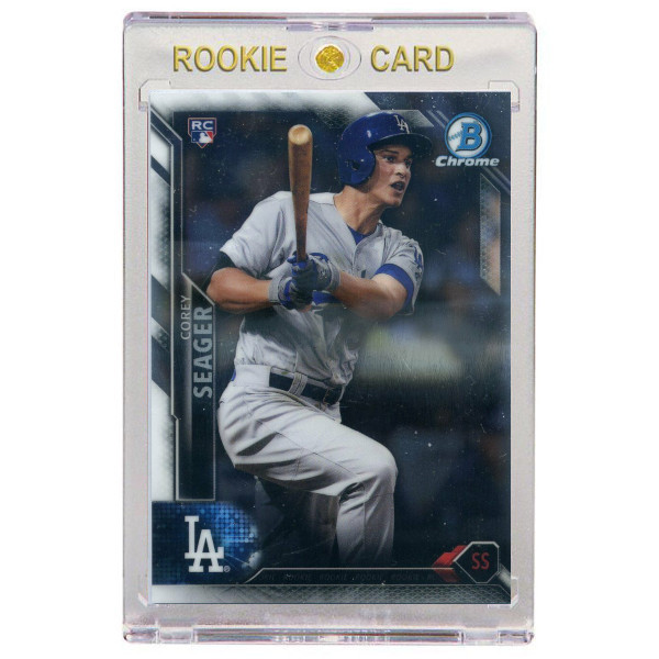 Corey Seager Los Angeles Dodgers 2016 Bowman Chrome # 150 Rookie Card