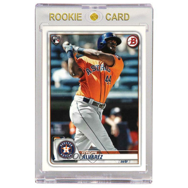 スポーツ選手 yordan alvarez 2nd bowman Gold Top100 Yordan Alvarez Houston Astros 2020 Bowman # 25 Rookie Card