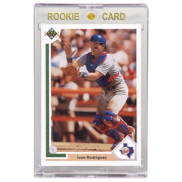 Ivan Rodriguez Texas Rangers 1991 Upper Deck Final Edition # 55F Rookie Card