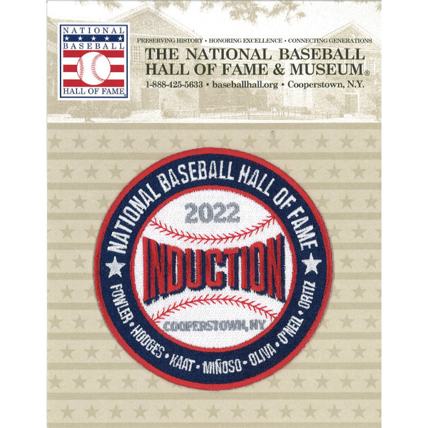 Baseball Hall of Fame 2022 Induction Logo Patch
